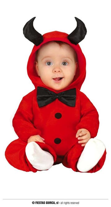 Duivel Jumpsuit Rood Baby Met Strik, Ophalen of Verzenden, Nieuw