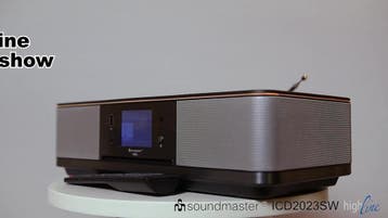 Soundmaster Stereo muziekcenter met internet/DAB+ radio, CD,, Verzenden, Nieuw