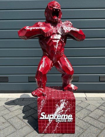 Daluxe Art - 1999 • XXL Supreme Gorilla Display – 110 cm