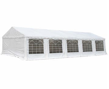 Classic Plus Feesttent PVC 3x10x2 mtr in Wit (3x10 meter), Tuin en Terras, Partytenten, Verzenden, Nieuw