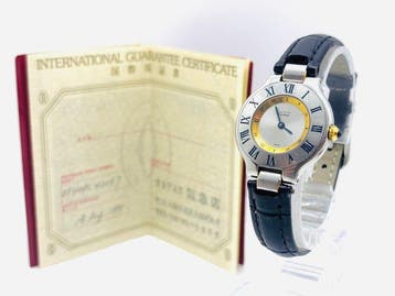 Cartier - Must de Cartier 21 - PL4597 - Dames - 1995, Nieuw