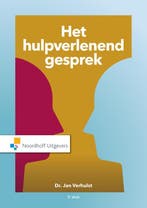 Het hulpverlenend gesprek / Vast Boek / Noordhoff, Verzenden, Zo goed als nieuw, Jan Verhulst