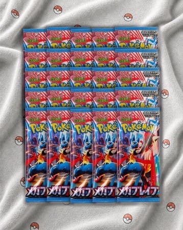 Pokémon - 25 Box - Pokémon TCG MEGA - MEGA b Japanese JP -, Nieuw