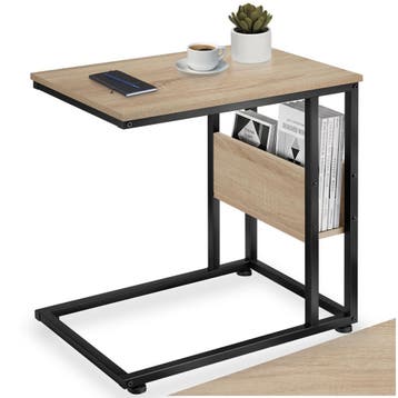 Bijzettafel Wigan 55x36,5x60cm, Huis en Inrichting, Tafels | Bijzettafels, Verzenden, Nieuw