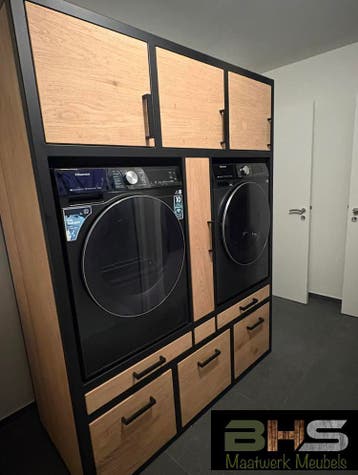 Wasmachinekast Almere - TIJDELIJKE AANBIEDING!, 200 cm of meer, 150 tot 200 cm, Nieuw, Ophalen of Verzenden