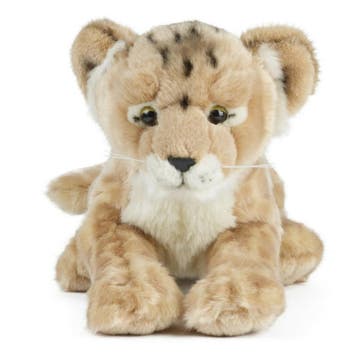 Living Nature leeuw knuffel - pluche - 35 cm - welpje, Verzenden, Nieuw