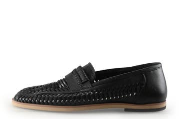 Manfield Loafers in maat 43 Zwart, Loafers, Manfield, Verzenden, Zwart