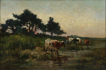 Dirk Peter van Lokhorst (1848-1894) - Koeien