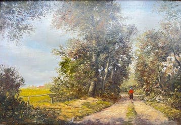 Z.Rony - École Moderne du XXème inspiration Barbizon -
