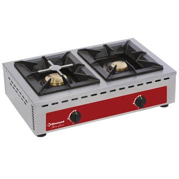 Tafelfornuis | 2 Branders | 7+5kW | 690x510x195(h)mm Diamond, Verzenden, Nieuw in verpakking