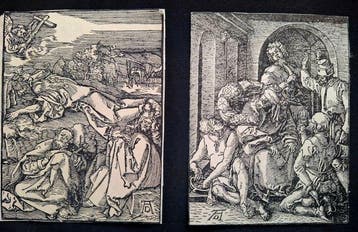 Albrecht Durer (1471-1528), after - Agony in the garden -