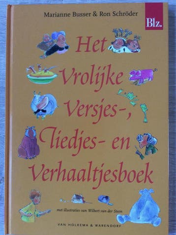 Vrolijke versjes, liedjes en verhaaltjesboek - Ron Schröder, Verzenden, Zo goed als nieuw, Ron Schröder