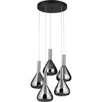 LED Hanglamp - Cinque Cipera - 5 Lichtpunten van 5.6 Watt -, Ophalen of Verzenden, Nieuw, Metaal