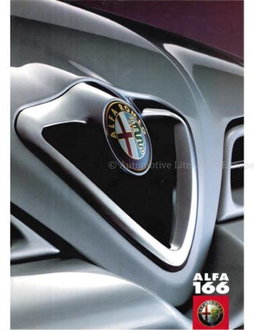 1998 ALFA ROMEO 166 BROCHURE NEDERLANDS, Nieuw, Alfa Romeo, Author