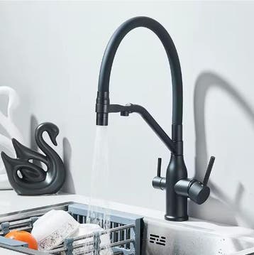 Filterkraan Keuken 360° – Warm en Koud, Dubbel, Verzenden, Nieuw