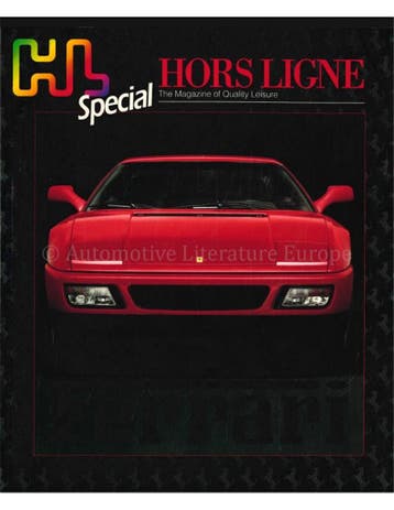 1990 FERRARI SPECIAL HORS LIGNE (THE MAGAZINE OF QUALITY, Nieuw, Author