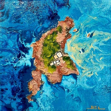 Jiel - Les belles couleurs de l’Ile d’Or - Le Dramont –