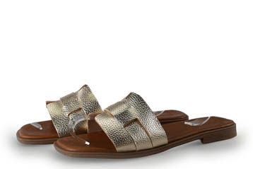Matisse Slippers in maat 42 Goud, Slippers, Matisse, Overige kleuren, Verzenden