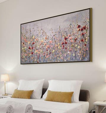 Irina Morisch - 60 shades of grey - XXL abstract floral