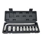 Doppenset Met Wringijzer - 10-delig - 1/2 Aansluiting - Dopp, Ophalen of Verzenden, Nieuw