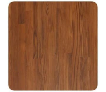 Tafelblad Eiken 50x50cm | Retourdeal 40% Korting, 50 tot 100 cm, Rustiek, Zo goed als nieuw, Tafelblad