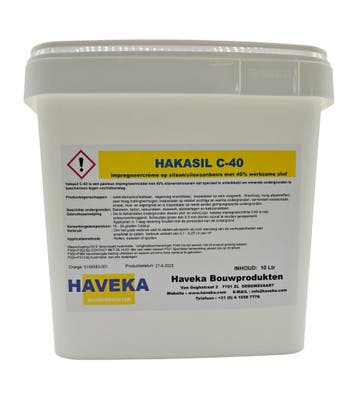 Impregneermiddel emmer á 10 Ltr (gevel impregneercreme), Ophalen of Verzenden, Nieuw