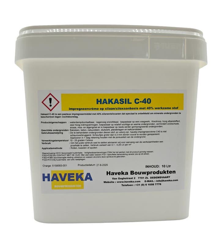 Impregneermiddel emmer á 10 Ltr (gevel impregneercreme), Doe-het-zelf en Verbouw, Overige Doe-het-zelf en Verbouw, Nieuw, Ophalen of Verzenden