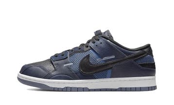 Nike Dunk Low Scrap Black Navy, Kleding | Heren, Nieuw