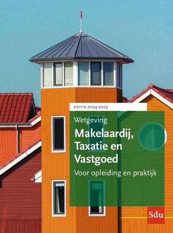 Boek Educatieve wettenverzameling - Wetgeving Makelaardij, T, Verzenden, Zo goed als nieuw