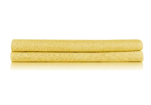 ZoHome Laken Lino Aspen Yellow - 100% Katoen, Huis en Inrichting, Slaapkamer | Beddengoed