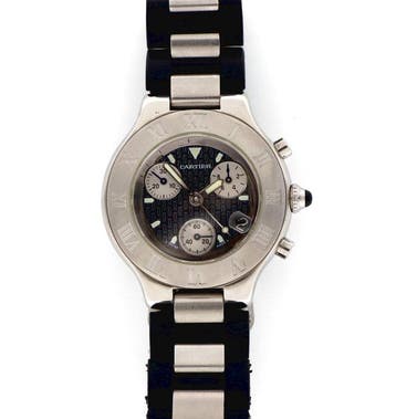 Cartier - Must 21 Chronoscaph - Zonder minimumprijs -, Nieuw