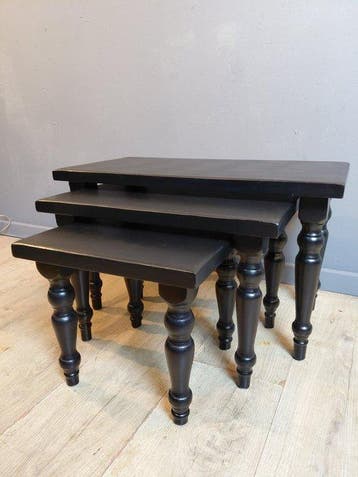 Set bijzettafels - Hout - Nesttafels