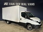 Iveco Daily 35C16H 157pk Dubbel Lucht Bakwagen 4.35m lang La, Stof, Gebruikt, Iveco, Wit