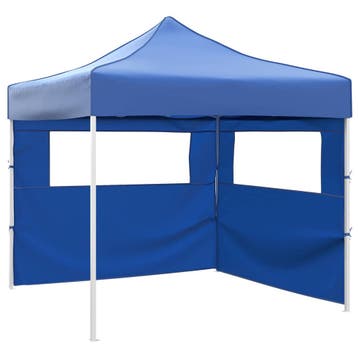 vidaXL Partytent 291 x 291 x 315 cm Blauw Oxford Stof, Verzenden, Nieuw, Partytent