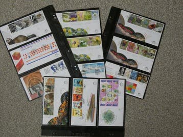 Nederland 2019 - Complete jaargang FDCs - NVPH E780a/E796b, Gestempeld