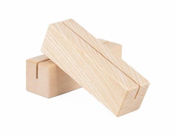 10cm - Houten Kaarthouder / Tafelstandaard / Menukaartho...