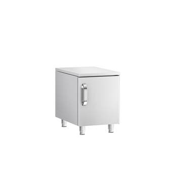 GGM Gastro | RVS Onderkast - 400mm - 1 deur | UBK400-E |, Verzenden, Nieuw in verpakking, RVS Meubilair