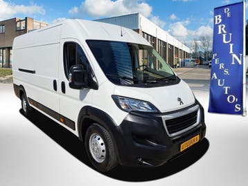 Fiat Ducato L4H2 | Financial Lease voor 275 p/mnd, Stof, Gebruikt, Overige carrosserieën, Wit