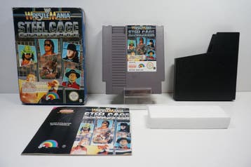 WWF WrestleMania: Steel Cage Challenge - NES-WS-NOE, Ophalen of Verzenden, Zo goed als nieuw