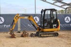 Veiling: Minigraver Caterpillar 301.7D Diesel 14kW 2017, Ophalen, Graafmachine
