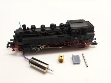 micromotor NH016G ombouwset Kato BR 86, Hobby en Vrije tijd, Overige merken, Gelijkstroom, Verzenden, Overige typen