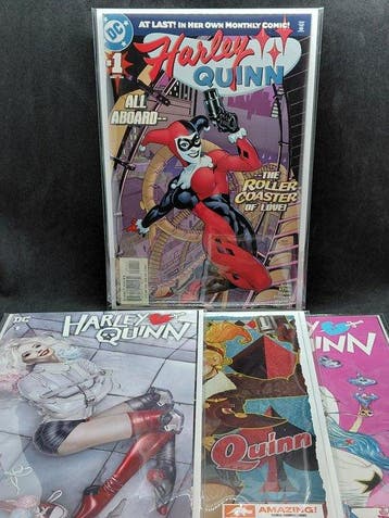 Harley Quinn Vol.1 #1 Harley Quinn Vol.2 #19 & Vol.4 #1 -, Nieuw
