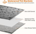 Hondendeken bank - hondenmat - 127x100 cm - Lichtgrijs - Nob, Dieren en Toebehoren, Verzenden, Zo goed als nieuw