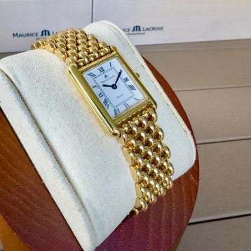 Maurice Lacroix - Pontos 18k Goldplated G10 - Zonder, Nieuw
