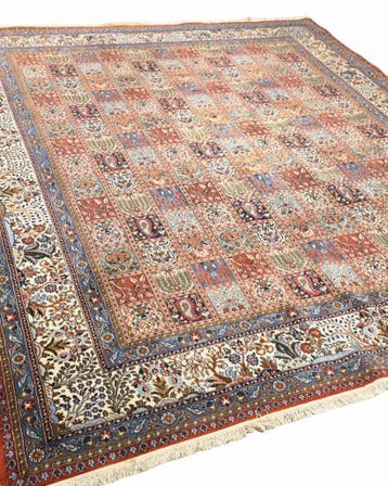 Groot Perzisch tapijt Moud 300x245 wollen vloerkleed, 200 cm of meer, Ophalen of Verzenden, Zo goed als nieuw, 200 cm of meer