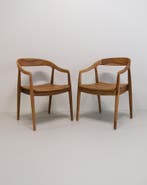 Arava eetkamerstoel – massief teak, Bruin, Nieuw, Ophalen of Verzenden, Modern / minimalistisch / Scandinavisch