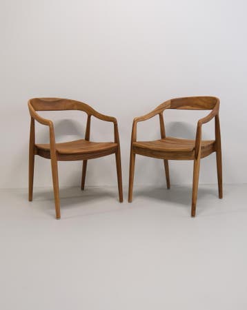 Arava eetkamerstoel – massief teak, Huis en Inrichting, Stoelen, Bruin, Nieuw, Ophalen of Verzenden, Modern / minimalistisch / Scandinavisch