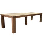 Old Java dining tuintafel 320x110xH77,5 cm teak, Ophalen of Verzenden, Nieuw, Teakhout