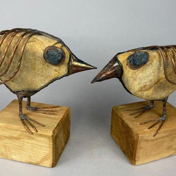 Jacek Drzymaa ( XX- XXI) - LARGE - 2 BIRDS, Antiek en Kunst