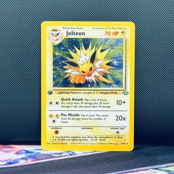 Pokémon Card - JOLTEON HOLO 4 1ST EDITION - Pokémon, Nieuw